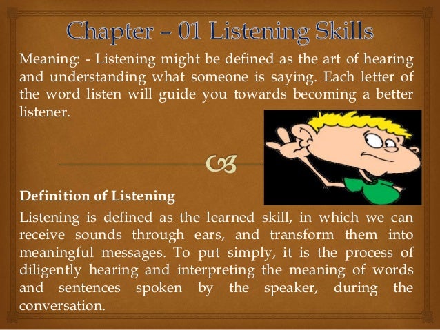 a definition letter agreement Grduates Listening for Skills Hospitality