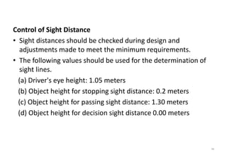 Geometric design of Highway Chapter-3-pptx | PPTX