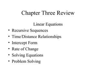 Chapter Three Review ,[object Object],[object Object],[object Object],[object Object],[object Object],[object Object],[object Object]