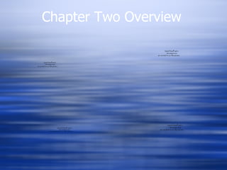 Chapter Two Overview 