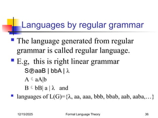 Regular Language Example Chapter- Two automata and complexity theory (5) (3).pptx