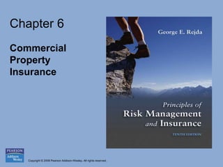 Copyright © 2008 Pearson Addison-Wesley. All rights reserved.
Chapter 6
Commercial
Property
Insurance
 