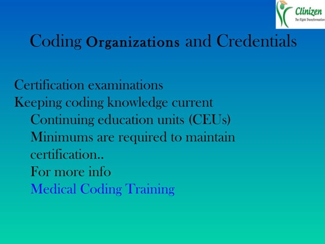 Medical Coding Training Hyderabad | PPT