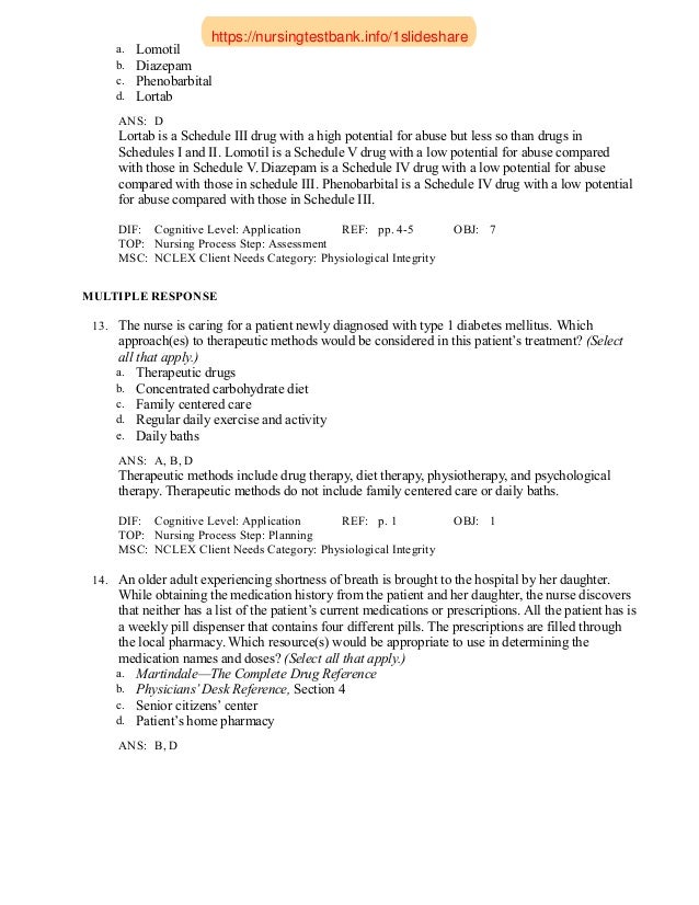 Pharmacology review nursing school Pharmacology review nursing school