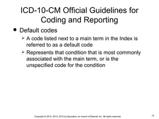 Condition Coding Term MO230 Chapter 003 | PPT