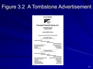 3-7
Figure 3.2 A Tombstone Advertisement
 