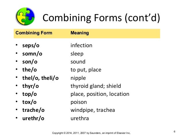 Medical Terms List