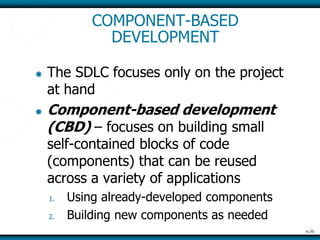 Development Component Systems Development: Phases, Tools, and Techniques | PPT