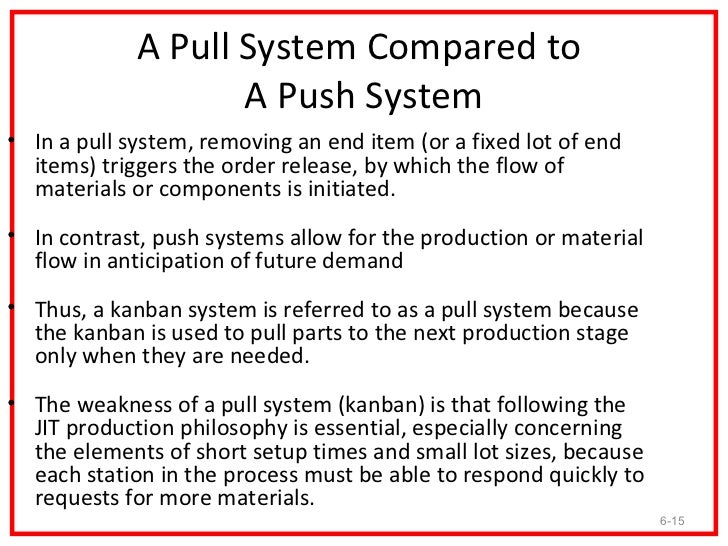 Justintime elements and benefits
