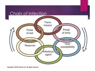 Chain of Infection
Copyright © 2018, Elsevier Inc. All rights reserved.
3
 
