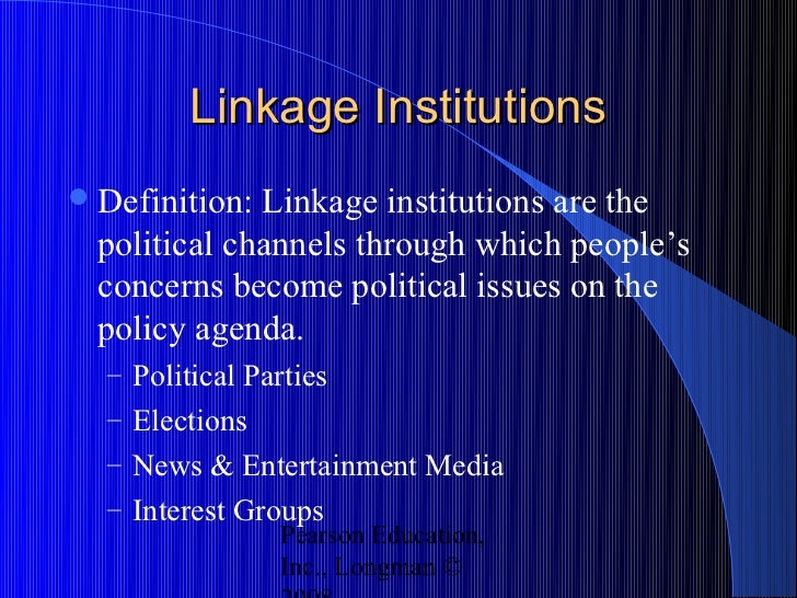 linkage institutions