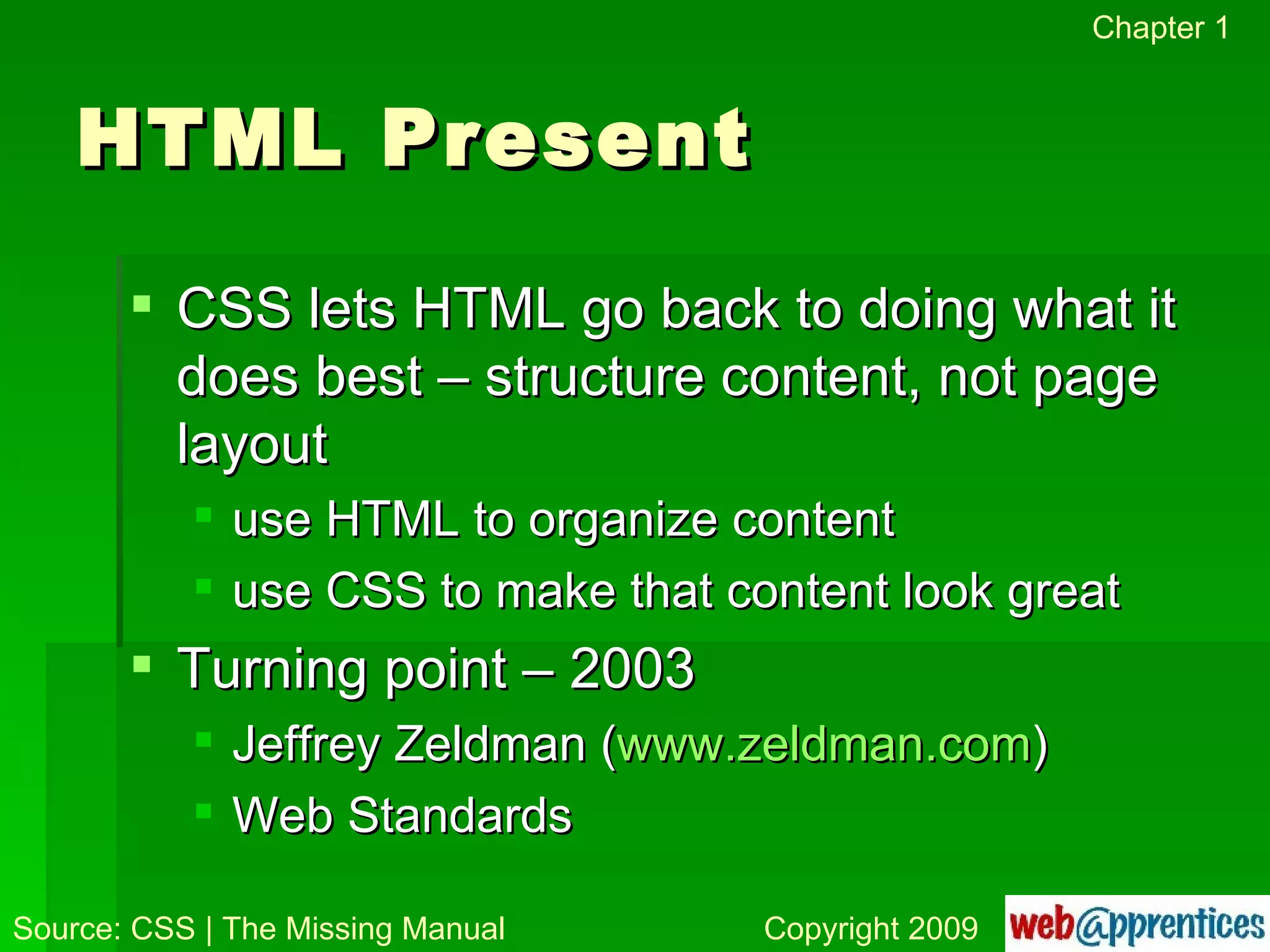 Introduction to CSS | PPT