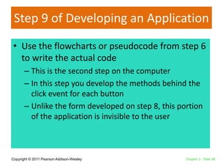 Chapter 01 Introduction to Visual Basic | PPSX