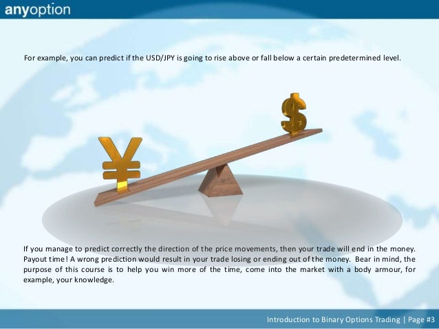 Introduction to binary options trading