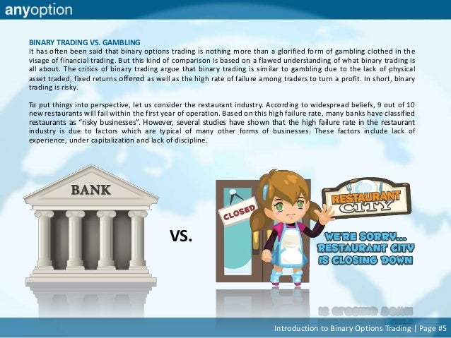 Introduction to binary options