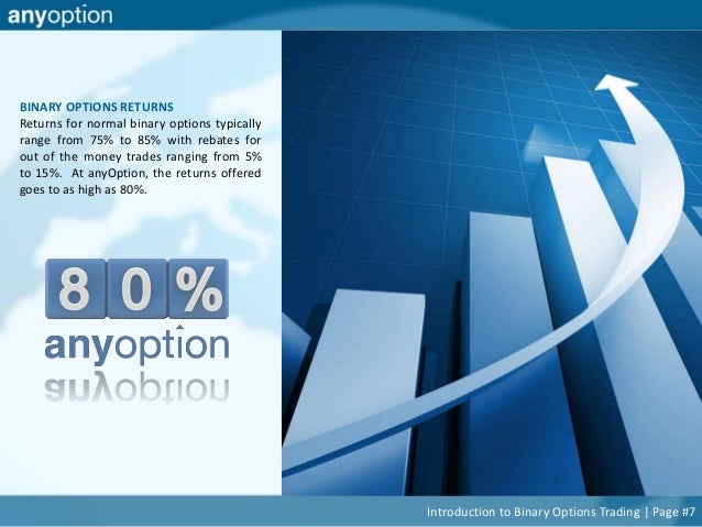 Binary option introduction