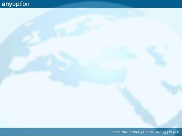Introduction to binary options
