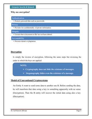 Computer Security (Cryptography) Ch01 | PDF