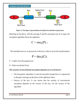 Computer Security (Cryptography) Ch01 | PDF