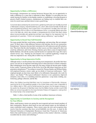 Chp1 The Foundations Of Entrepreneurship | PDF