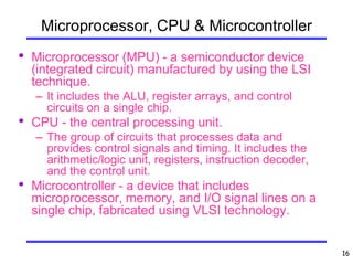 Chapter 1-Microprocessors, Microcomputers, and Assembly Language | PDF
