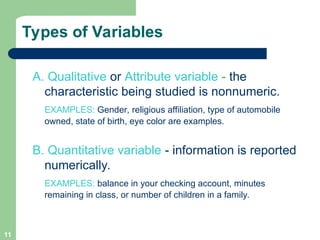 Basic Concepts of Statistics & Its Analysis | PPT