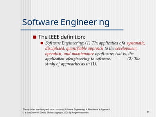 Software Engineering Chapter-1 Basic Concepts | PPTX