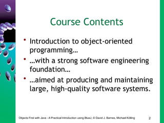 A comprehensive intro to java and programing | PPT
