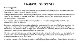 Financial Business Objectives Examples Comprehensive Guide to Strategic Financial Management and Corporate ...