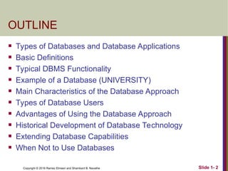 Comprehensive Introduction to Databases and Database Users | PPT