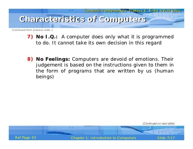 Computer Fundamentals Chapter 01 introduction