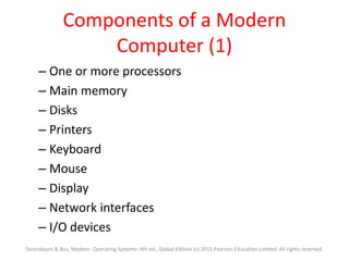 Chapter01-Introduction of OPERATING SYSTEM | PPT