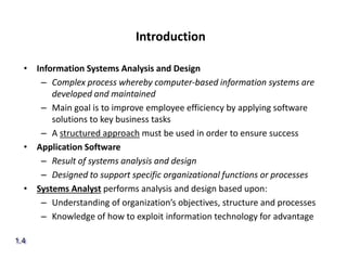 System imolementation(Modern Systems Analysis and Design) | PPT