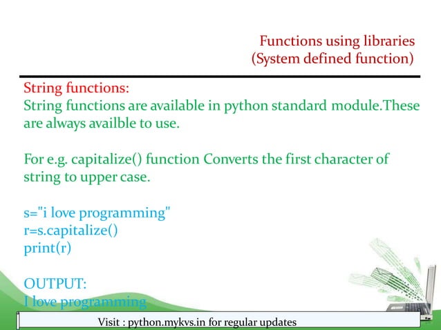 CHAPTER 01 FUNCTION in python class 12th.pptx