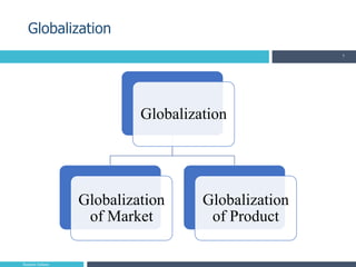 Globalization
7
Reajmin Sultana
Globalization
Globalization
of Market
Globalization
of Product
 