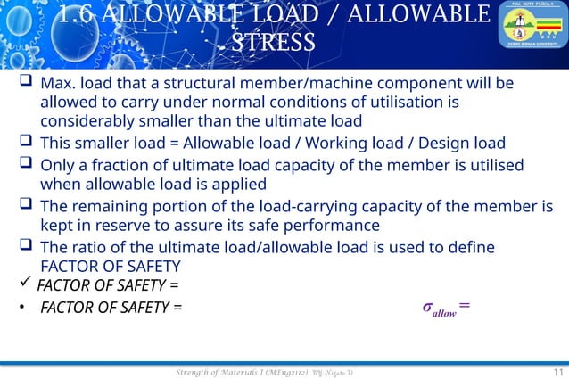 Chapter 01 Introduction Strength Of Material Pptx