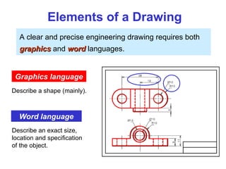 Chapter 01 Introduction in engineering drawing | PPT