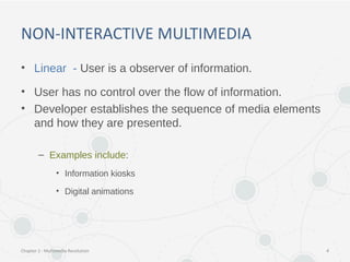 Chapter Multimedia Revolution | PPT