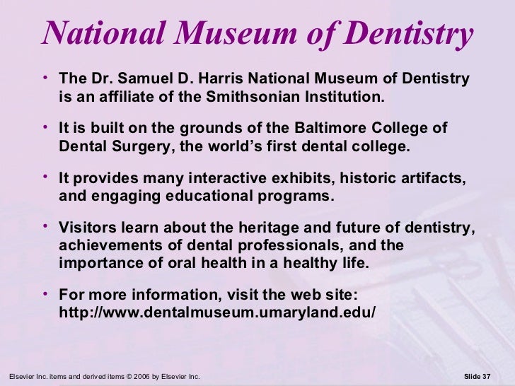 History of Dentistry