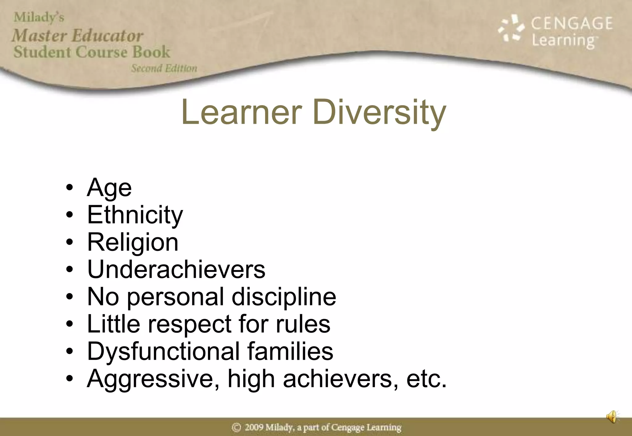 Compassiona sympathetic consciousness of your students’ distressa desire to help alleviate that distressput yourself in student’s placeunderstand what has caused student actions or behaviorconvey approval; correct with careCourtesy, Compassion,Consistency (cont’d)