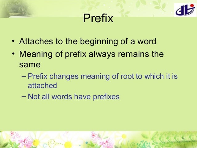 Chapter01 wordbuildingrules Terminology