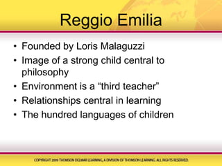 Low child-staff ratio