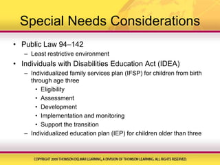 Involvement of families