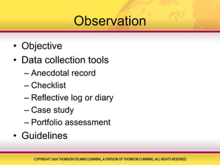 Managing the Environment with Appropriate GuidanceAppropriate verbal guidance and guidance techniquesSet clear, consistent, and appropriate goalsAddress behavior, not childFocus on developing responsibility and independenceSelf-regulationPositive techniques versus negative techniquesA problem-solving approach