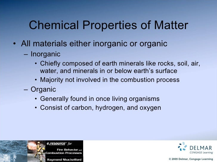 Chapter 02Fire Chemistry
