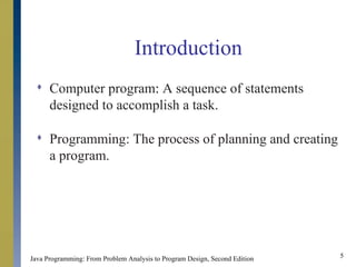Basic Elements of Java