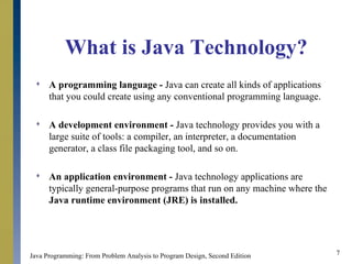 Basic Elements of Java