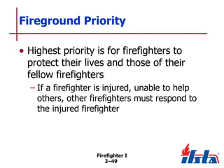 Chapter 02: Firefighter Safety and Health | PPT