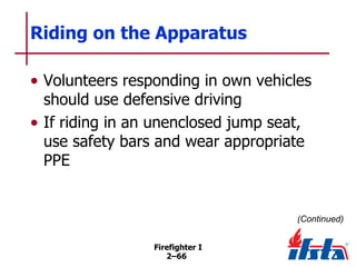 Chapter 02: Firefighter Safety and Health | PPT