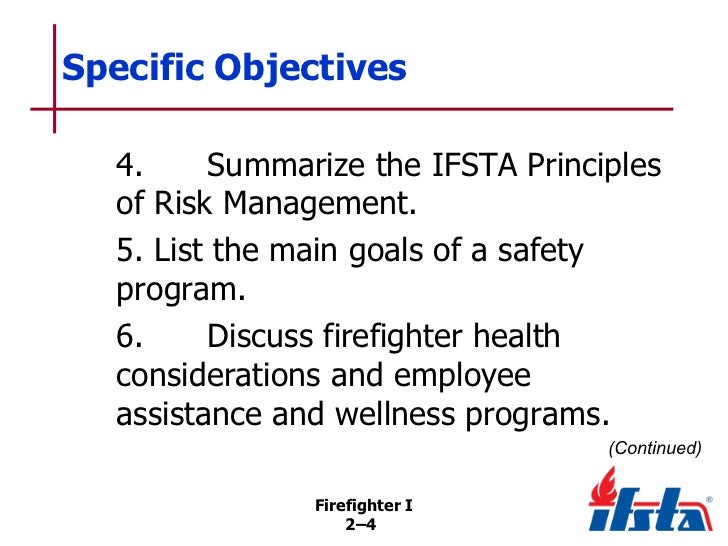 Chapter 02 Firefighter Safety And Health